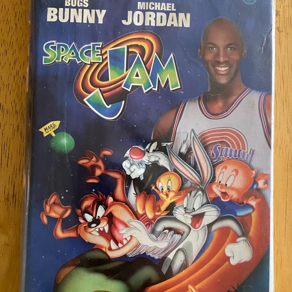 Space Jam (VHS, 1997, Clam Shell) Original Movie Michael Jordan Looney Tunes - Picture 1 of 2